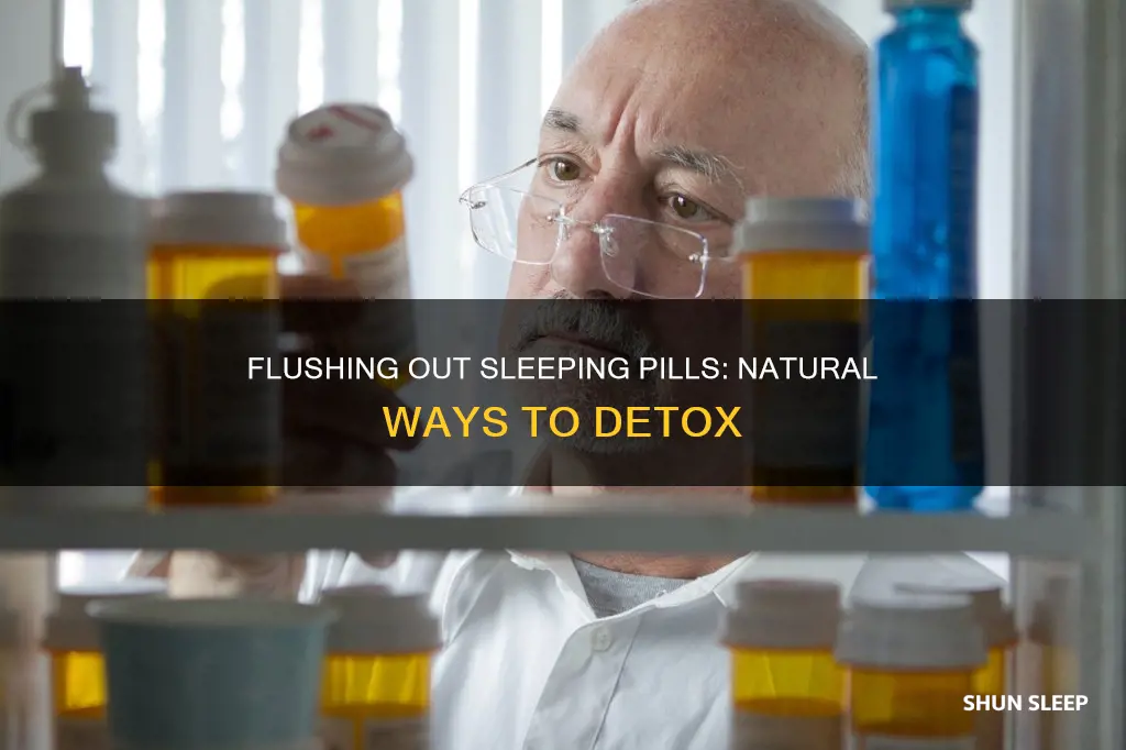 how to flush out sleeping pills