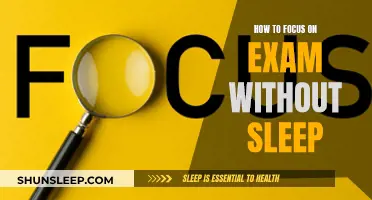 Stay Alert During Exams Without Sacrificing Sleep