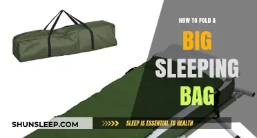 Folding a Big Sleeping Bag: A Step-by-Step Guide