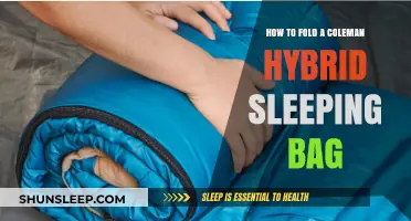 Folding Guide: Coleman Hybrid Sleeping Bag