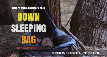 Folding a Hammock Gear Down Sleeping Bag: A Step-by-Step Guide