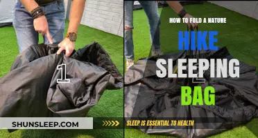 Folding a Nature Hike Sleeping Bag: A Step-by-Step Guide