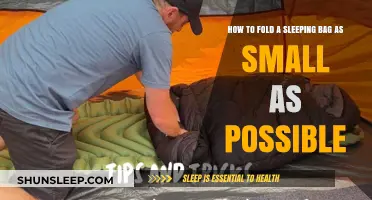 Folding a Sleeping Bag: Compact and Easy Storage