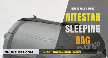 Folding a Vango Nitestar Sleeping Bag: A Step-by-Step Guide