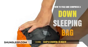 Compress Your Sleeping Bag: Fold, Roll, and Pack