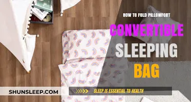Folding Pillowfort Convertible Sleeping Bag: A Step-by-Step Guide