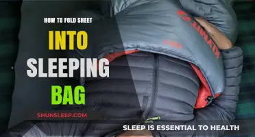 Transforming Sheets: DIY Sleeping Bag