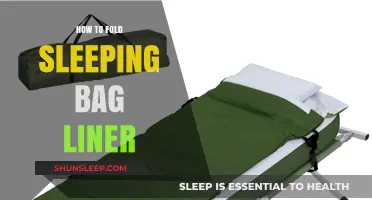 Folding a Sleeping Bag Liner: A Step-by-Step Guide