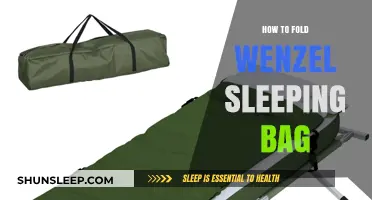 Folding Wenzel Sleeping Bag: A Step-by-Step Guide