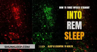 Hacking Sleep: Enter REM Faster