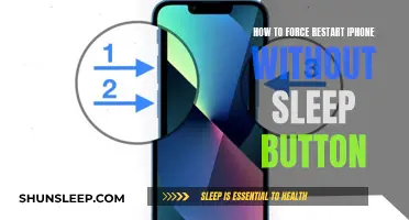Restarting iPhone Without Sleep Button: Alternative Methods