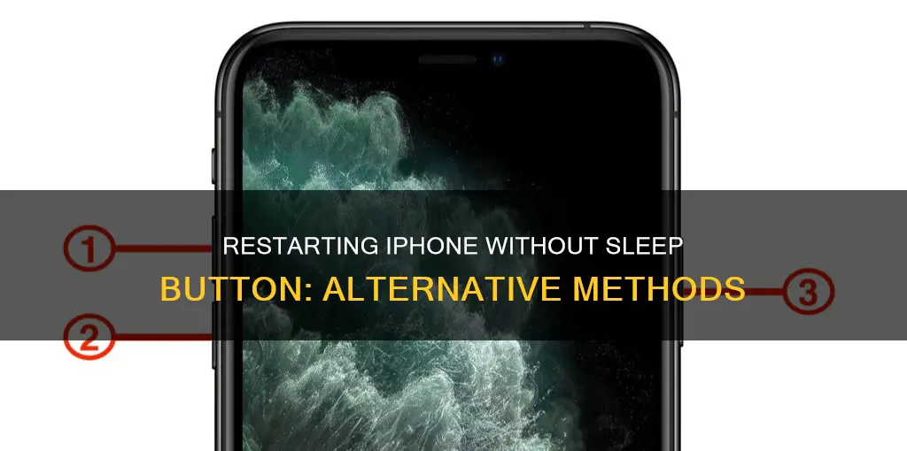 how to force restart iphone without sleep button