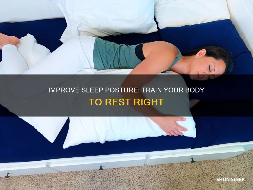 how to force youreself to sleep in a better position