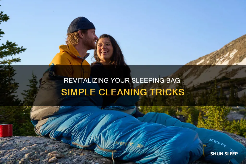 how to freshen a sleeping bag