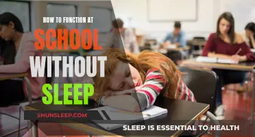 Staying Awake at School: Strategies for Sleep-Deprived Students