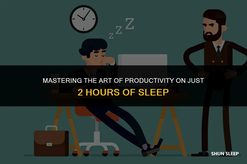 how to function on 2 hours of sleep