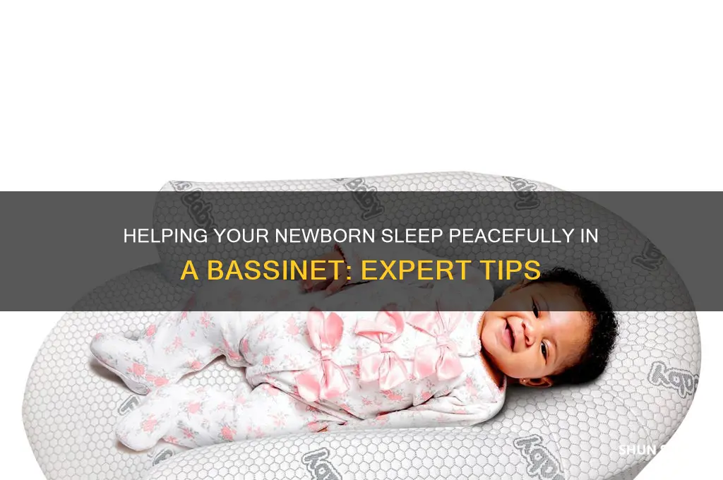 how to get 1 week old to sleep in bassinet
