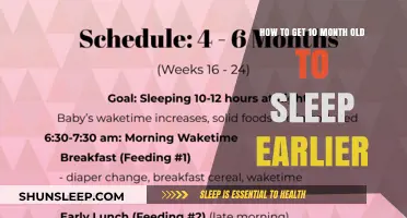 Early Bedtime Tips: Helping Your 10-Month-Old Sleep Sooner