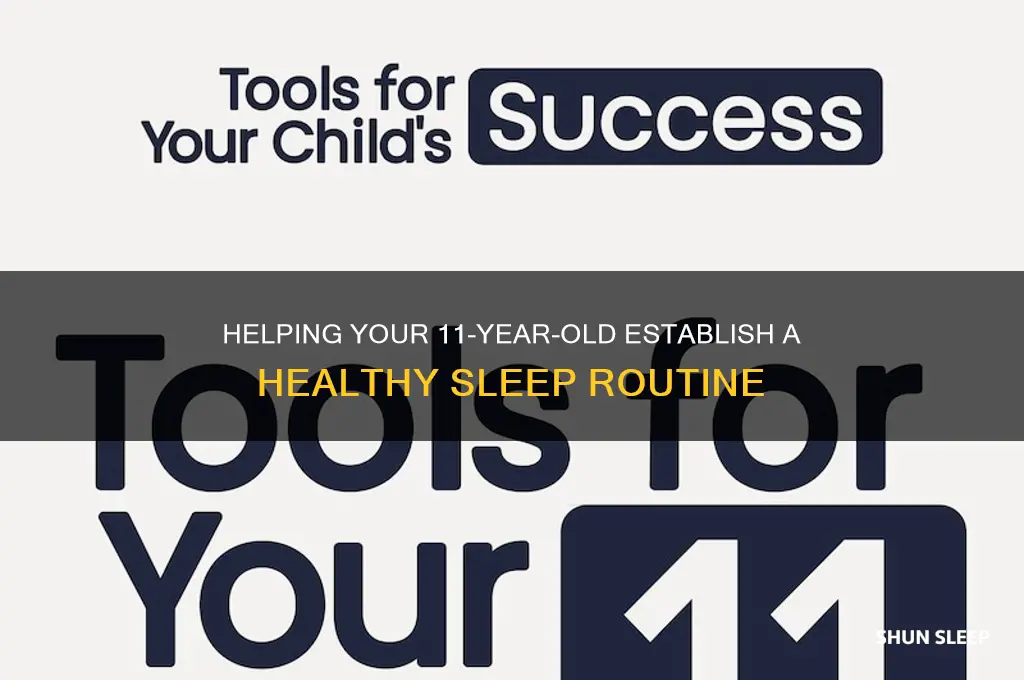 how to get 11 year old to sleep