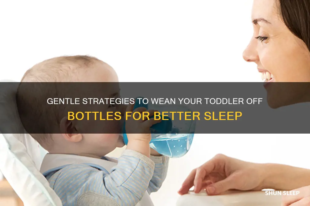 how to get 15 month old to sleep without bottle