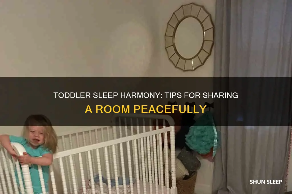 how to get 2 toddlers to sleep in same room