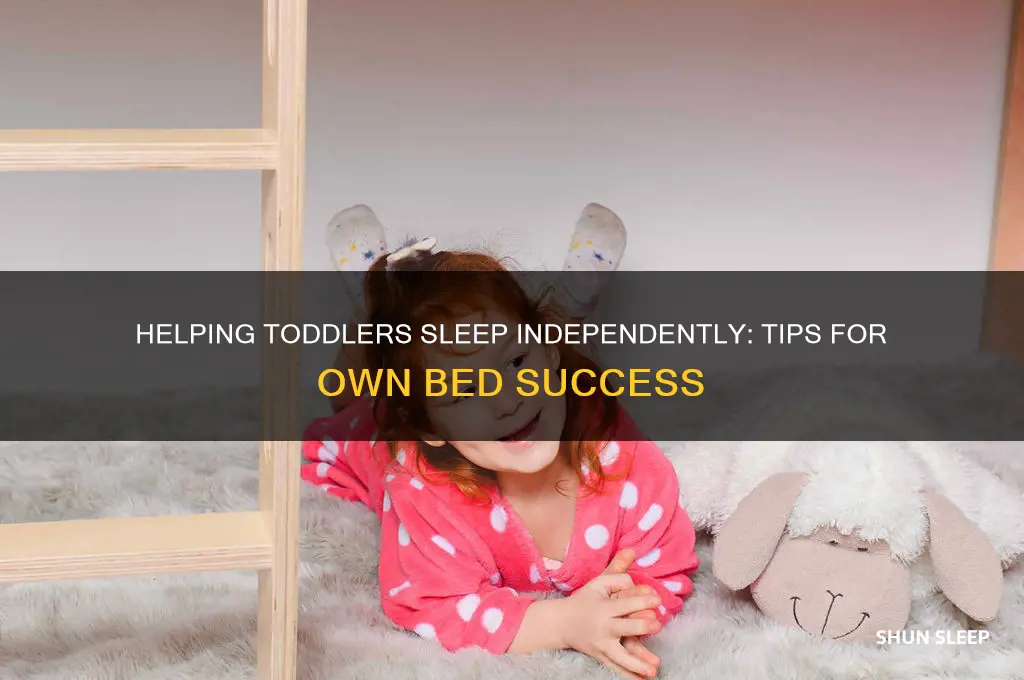 how to get 2 year to sleep in own bed