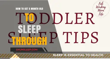 Mastering Sleep: Tips for Your 5-Month-Old to Sleep Through the Night