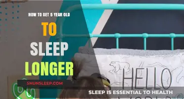 Helping Your 5-Year-Old Sleep Longer: Effective Tips for Parents