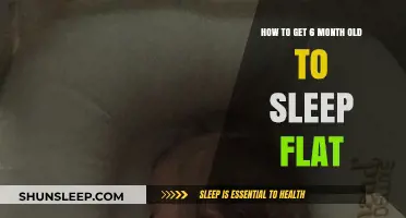 Helping Your 6-Month-Old Sleep Flat: Tips for a Peaceful Night