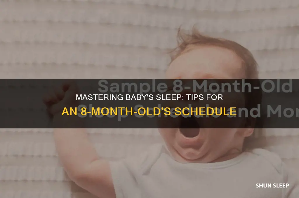 how to get 8 month old on sleeping schedule