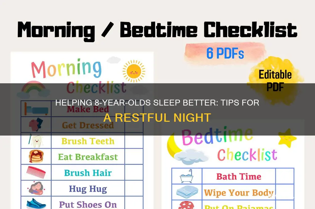 how to get 8 year olds to sleep