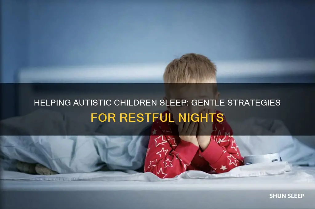 how to get a autistic child to sleep