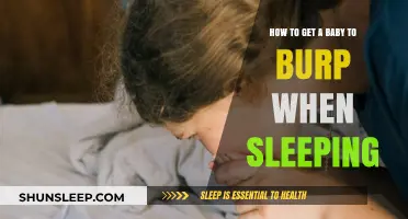 Gentle Techniques to Help Your Sleeping Baby Burp Comfortably