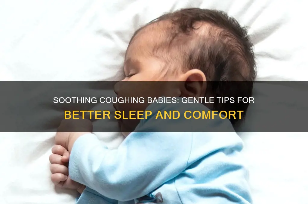 how to get a baby to sleep with a cough