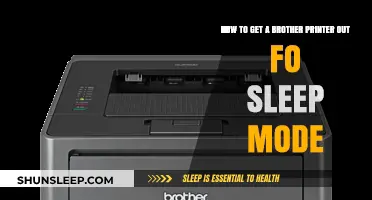 Wake Up Your Brother Printer: Quick Fix for Sleep Mode Issues