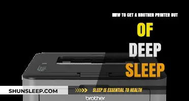 Wake Up Your Brother Printer: Escaping Deep Sleep Mode Easily