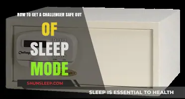 Revive Your Challenger Safe: Quick Steps to Exit Sleep Mode