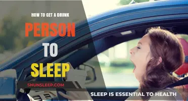 Helping a Drunk Person Sleep Safely: Tips and Precautions