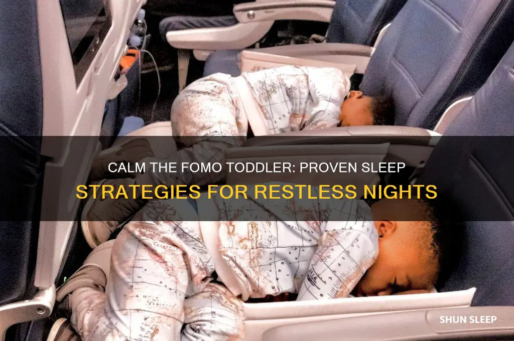 how to get a fomo toddler to sleep
