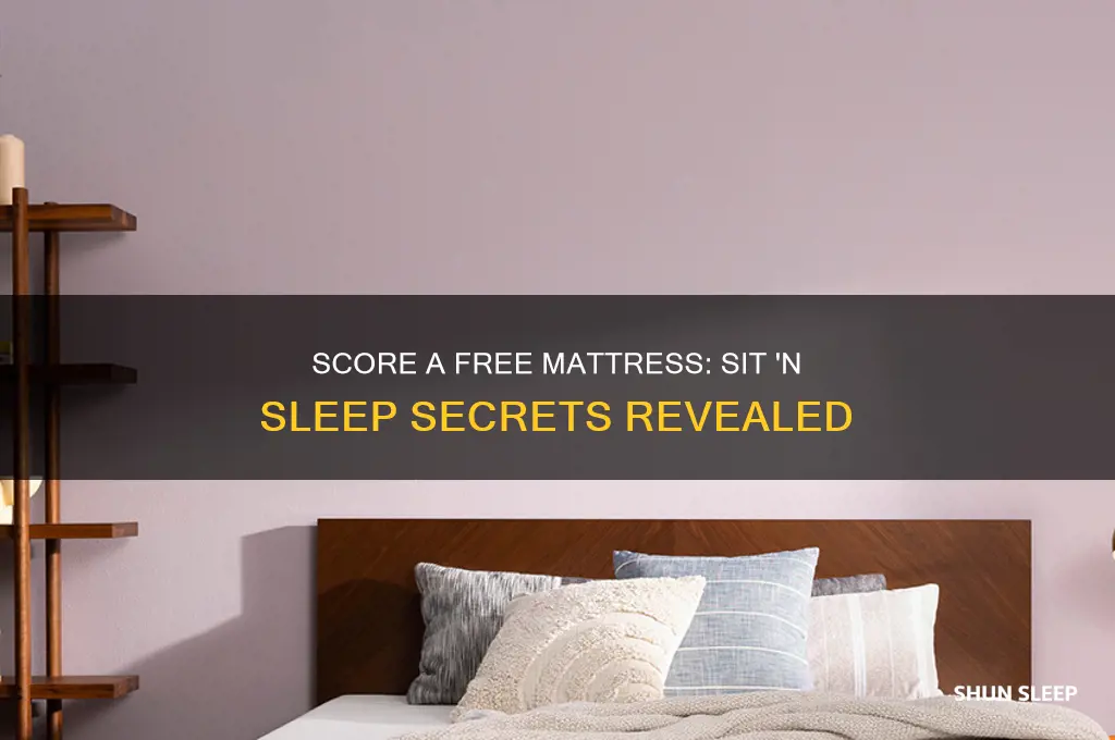 how to get a free mattress from sit n sleep