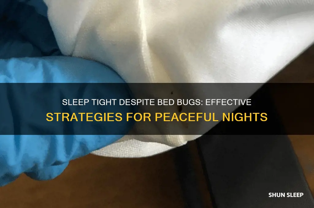 how to get a good nite sleep with bed bugs