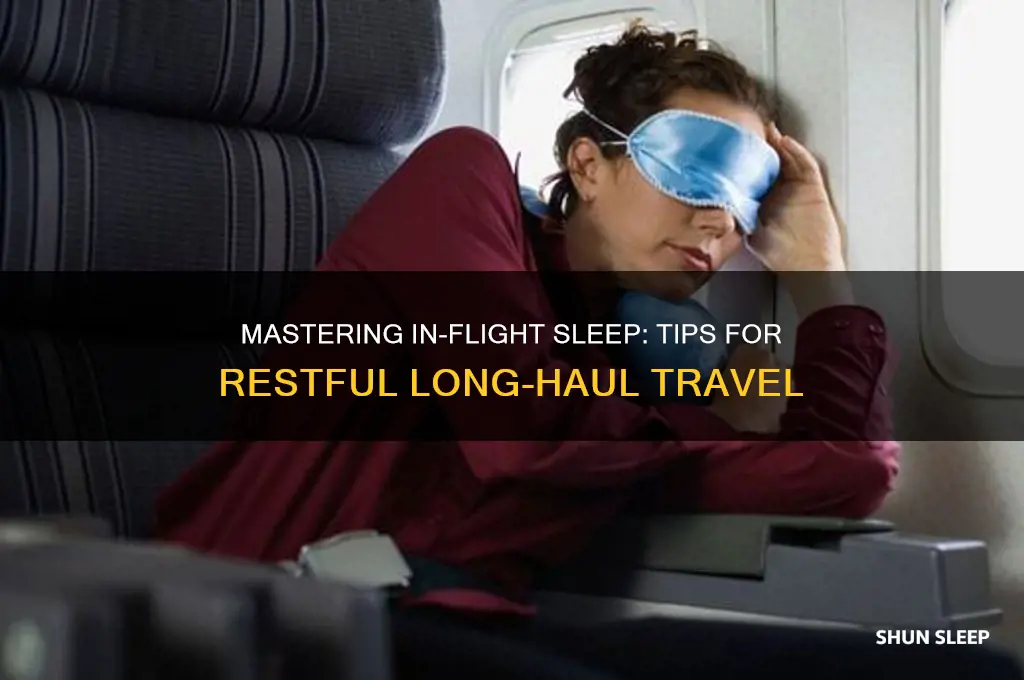 how to get a good sleep on a long flight