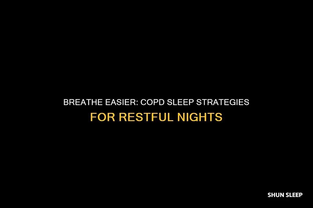 how to get a good sleep with copd