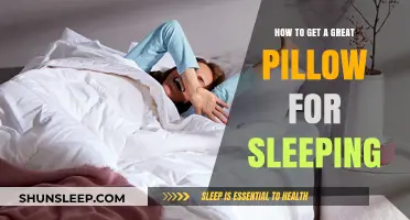 Choosing the Perfect Pillow: Tips for a Comfortable and Restful Sleep