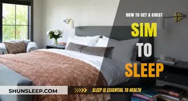 Tips for Helping Your Guest SIM Get a Good Night's Sleep