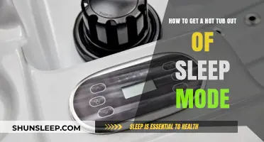 Wake Up Your Hot Tub: Quick Guide to Exiting Sleep Mode