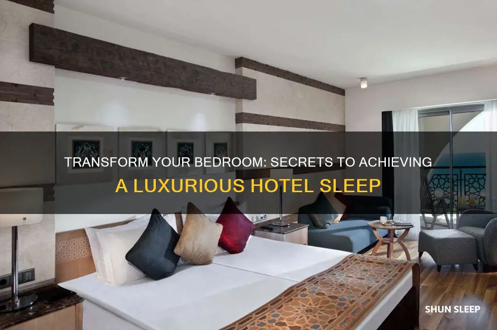 how to get a hotel-like sleeping experience