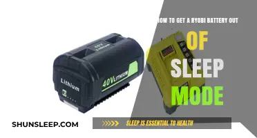 Revive Your Ryobi Battery: Quick Steps to Exit Sleep Mode