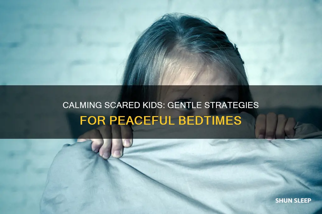 how to get a scared child to sleep