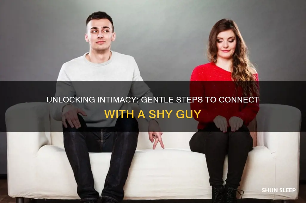 how to get a shy guy to sleep with you